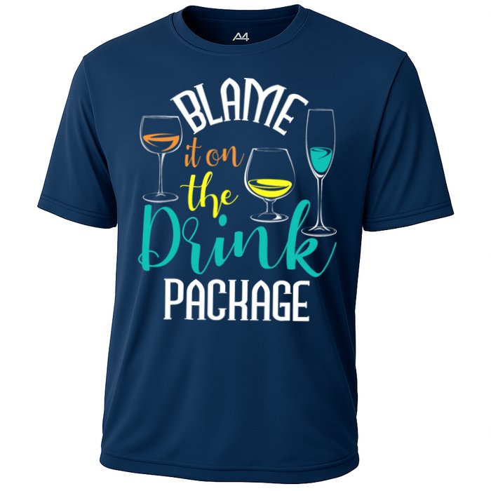 Blame It On The Drink Package Cruising Lover Cruiser Cruise Performance Shirt