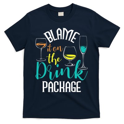 Blame It On The Drink Package Cruising Lover Cruiser Cruise T-Shirt