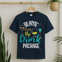 Blame It On The Drink Package Cruising Lover Cruiser Cruise T-Shirt
