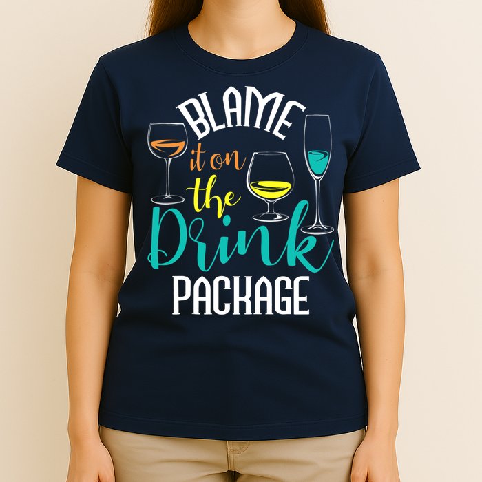 Blame It On The Drink Package Cruising Lover Cruiser Cruise T-Shirt