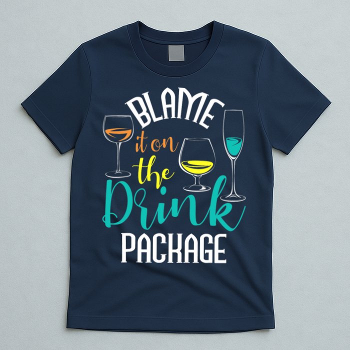Blame It On The Drink Package Cruising Lover Cruiser Cruise T-Shirt