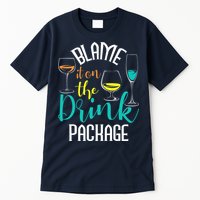 Blame It On The Drink Package Cruising Lover Cruiser Cruise Tall T-Shirt