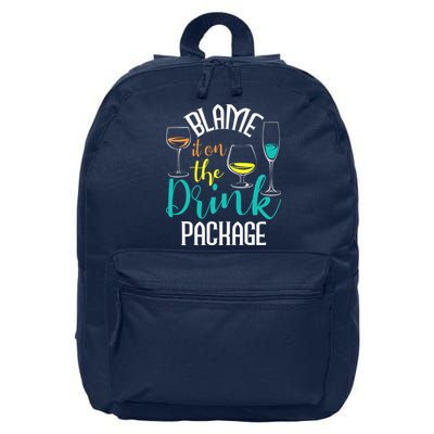 Blame It On The Drink Package Cruising Lover Cruiser Cruise 16 in Basic Backpack