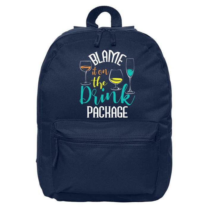 Blame It On The Drink Package Cruising Lover Cruiser Cruise 16 in Basic Backpack