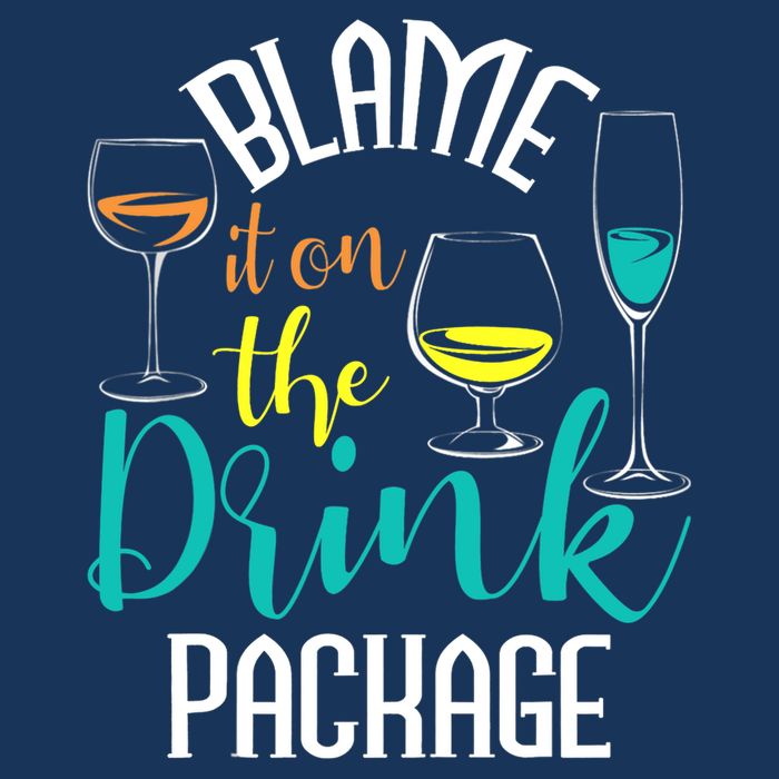 Blame It On The Drink Package Cruising Lover Cruiser Cruise 16 in Basic Backpack