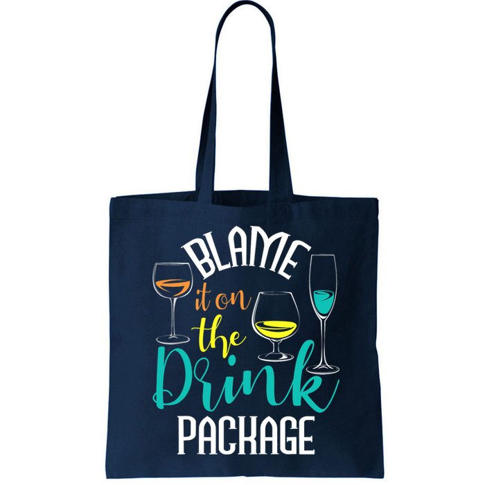 Blame It On The Drink Package Cruising Lover Cruiser Cruise Bag