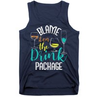 Blame It On The Drink Package Cruising Lover Cruiser Cruise Tank Top