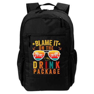 Blame it on The Cruise Package Cruise Cruising Matching Daily Commute Backpack
