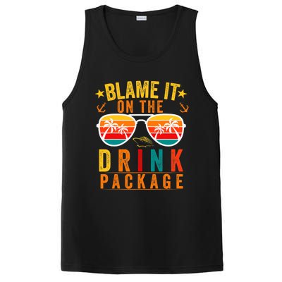 Blame it on The Cruise Package Cruise Cruising Matching PosiCharge Competitor Tank