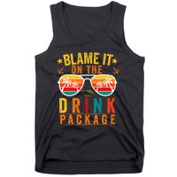 Blame it on The Cruise Package Cruise Cruising Matching Tank Top