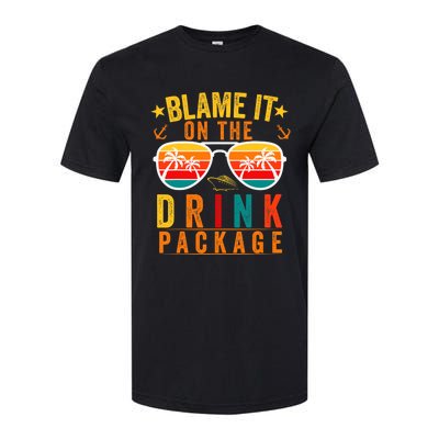 Blame it on The Cruise Package Cruise Cruising Matching Softstyle CVC T-Shirt