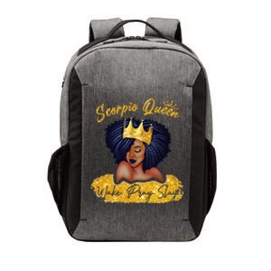 Born In October 23 To November 22 Birthday Scorpio Afro Vector Backpack