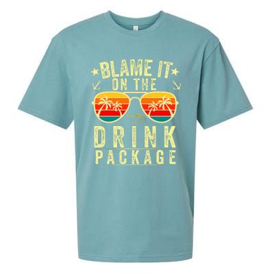 Blame it on The Cruise Package Cruise Cruising Matching Sueded Cloud Jersey T-Shirt