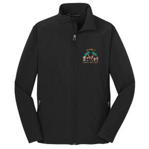 Blame It On The Drink Package Cruise Cruising Time Core Soft Shell Jacket