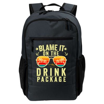 Blame It On The Cruise Package Cruise Cruising Matching Daily Commute Backpack