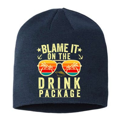 Blame It On The Cruise Package Cruise Cruising Matching Sustainable Beanie