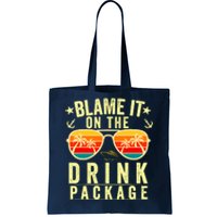 Blame It On The Cruise Package Cruise Cruising Matching Tote Bag