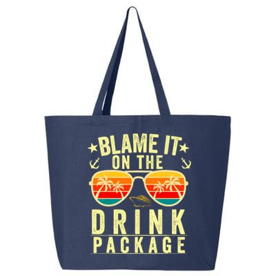 Blame It On The Cruise Package Cruise Cruising Matching 25L Jumbo Tote