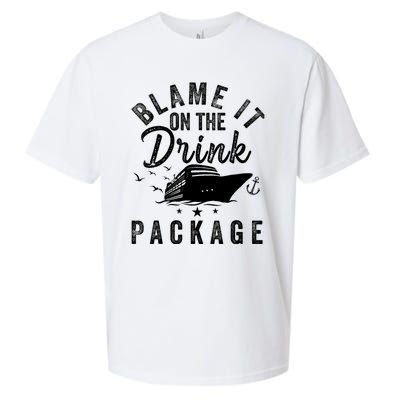 Blame it on The Cruise Package Cruise Cruising Matching Sueded Cloud Jersey T-Shirt