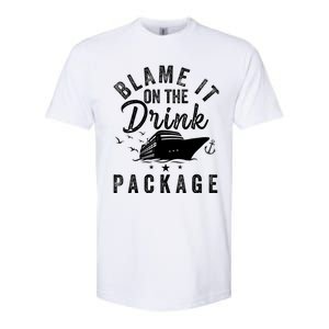 Blame it on The Cruise Package Cruise Cruising Matching Softstyle CVC T-Shirt