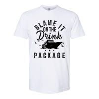 Blame it on The Cruise Package Cruise Cruising Matching Softstyle CVC T-Shirt