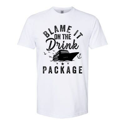 Blame it on The Cruise Package Cruise Cruising Matching Softstyle® CVC T-Shirt