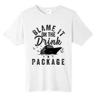 Blame it on The Cruise Package Cruise Cruising Matching Tall Fusion ChromaSoft Performance T-Shirt