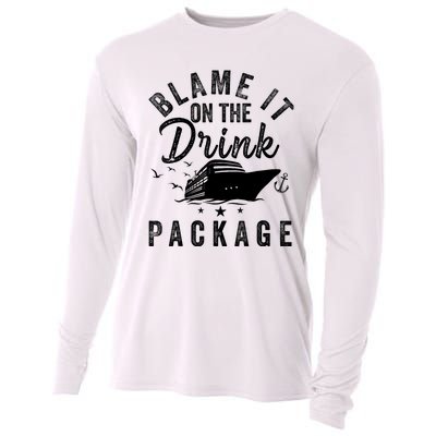 Blame it on The Cruise Package Cruise Cruising Matching Cooling Performance Long Sleeve Crew