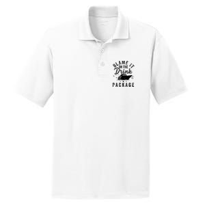 Blame it on The Cruise Package Cruise Cruising Matching PosiCharge RacerMesh Polo