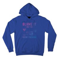 Blame It On The Package Funny Funny Cruise Vacation Gift Hoodie