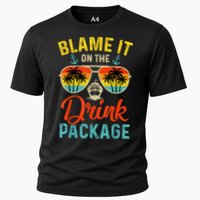 Blame It On The Drink Package Cruise Cruising Matching Performance Shirt
