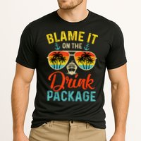 Blame It On The Drink Package Cruise Cruising Matching Performance Shirt