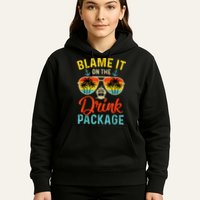 Blame It On The Drink Package Cruise Cruising Matching Hoodie