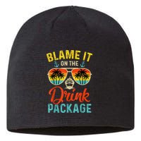 Blame It On The Drink Package Cruise Cruising Matching Sustainable Beanie