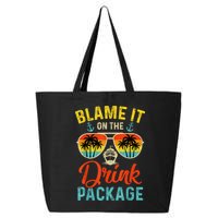 Blame It On The Drink Package Cruise Cruising Matching 25L Jumbo Tote
