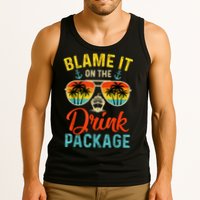 Blame It On The Drink Package Cruise Cruising Matching Tank Top