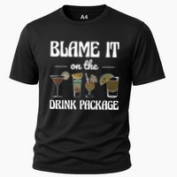 Blame It On The Drink Package Humor Funny Cruise Performance Shirt