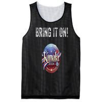 Bring It On Kamala Harris 2024 Election President Mesh Reversible Basketball Jersey Tank