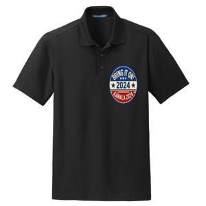 Bring It On Kamala Harris 2024 Dry Zone Grid Polo