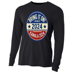 Bring It On Kamala Harris 2024 Cooling Performance Long Sleeve Crew