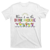 Blame It On the Drink Package Funny Cruise Cruising Cruiser T-Shirt