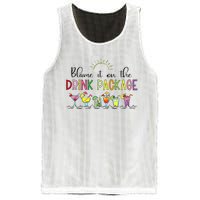 Blame It On the Drink Package Funny Cruise Cruising Cruiser Mesh Reversible Basketball Jersey Tank