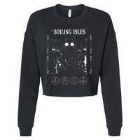 B.O.I.L.I.N.G I.S.L.E.S Owl House Love Christmas Trendy Cropped Pullover Crew