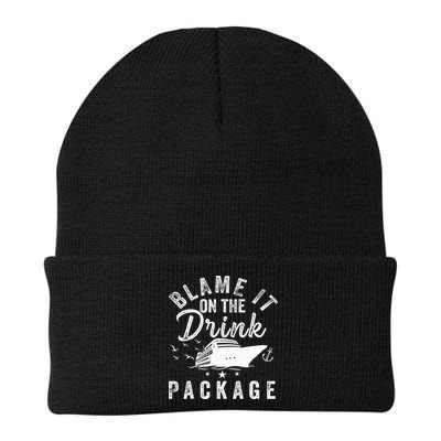 Blame It On The Drink Package  Knit Cap Winter Beanie