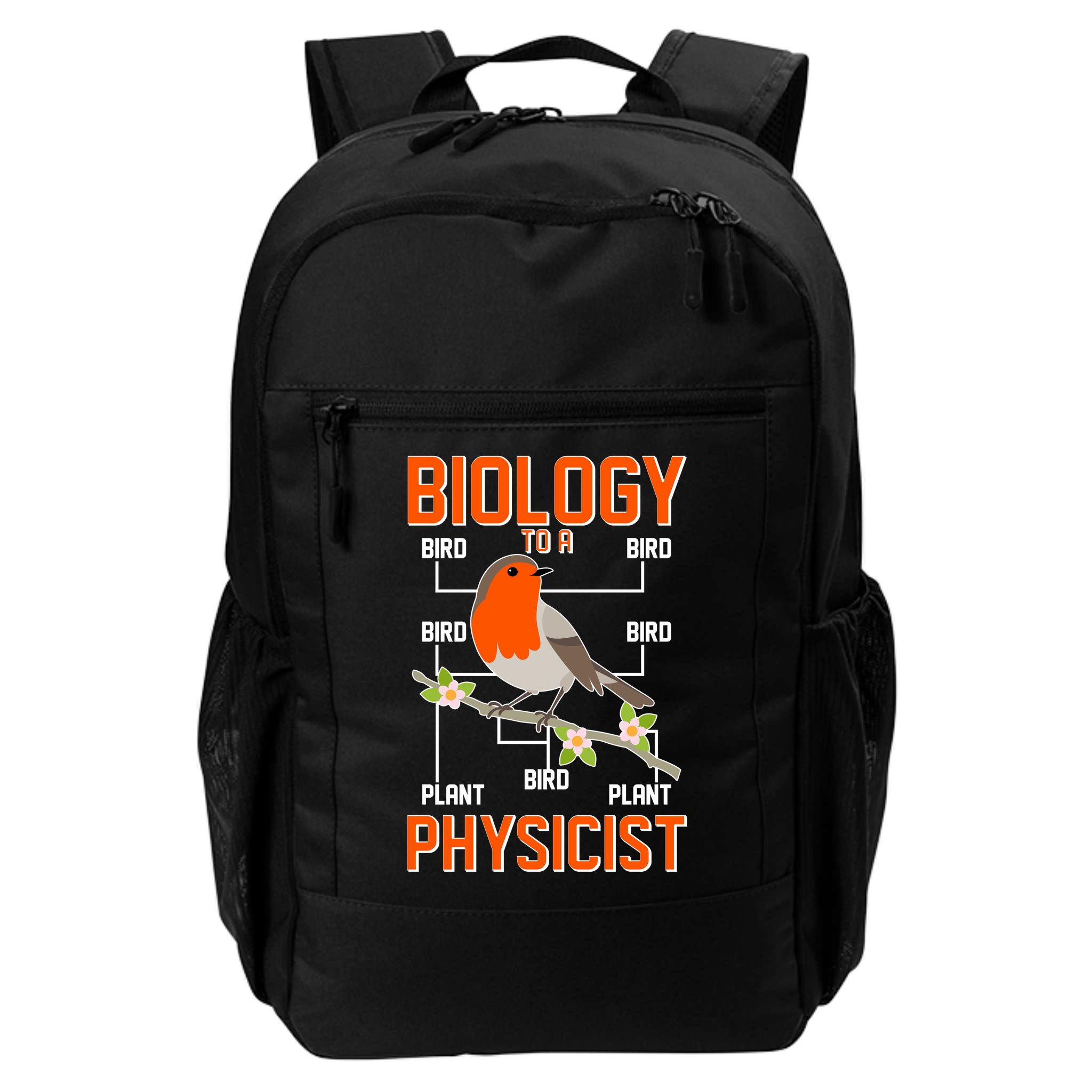 Biology To A Physicist Bird Biagram  Backpack