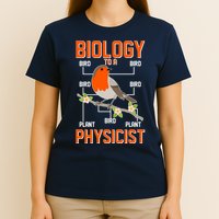 Biology To A Physicist Bird Biagram  T-Shirt
