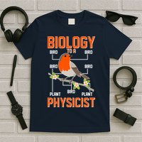 Biology To A Physicist Bird Biagram  T-Shirt