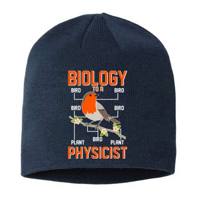 Biology To A Physicist Bird Biagram  Sustainable Beanie