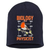 Biology To A Physicist Bird Biagram  Short Acrylic Beanie