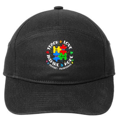 Bruh It's Pi Day 3.14 Saying Math Teachers Funny Pi Day 7-Panel Snapback Hat